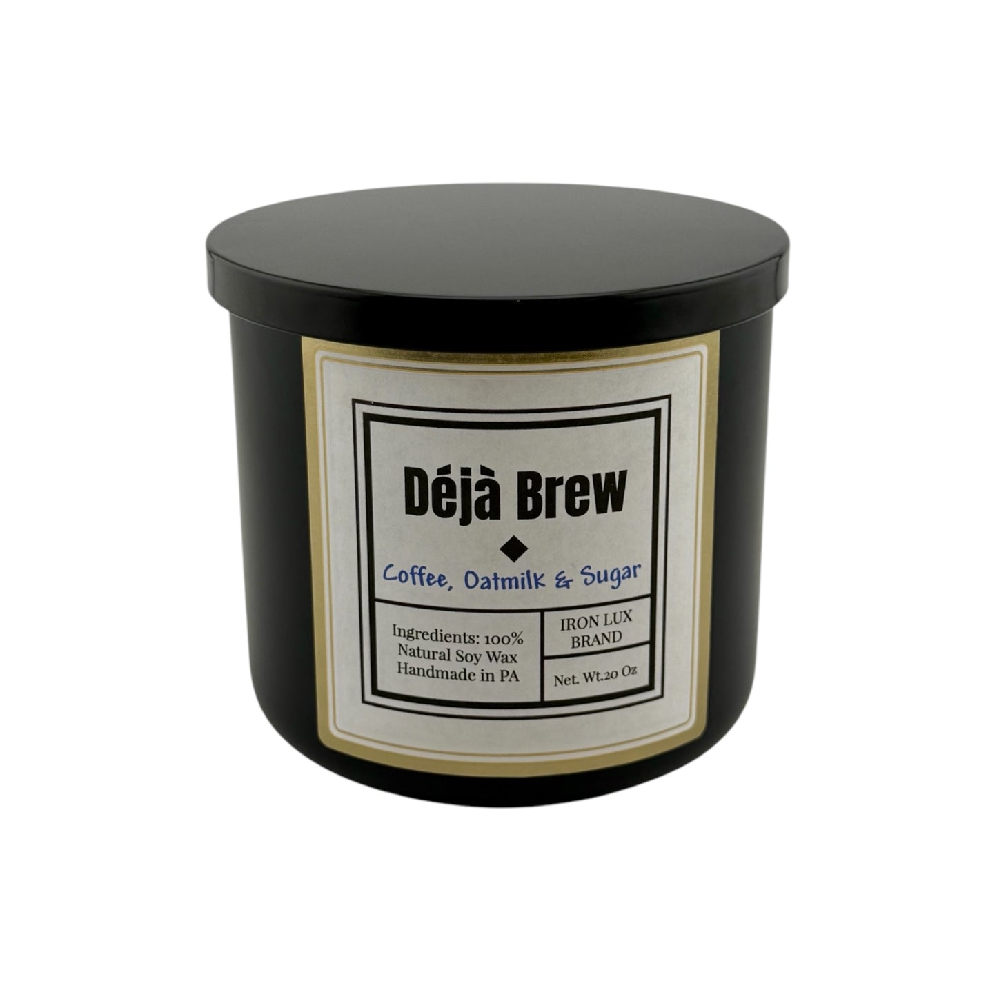 Deja Brew Premium 3 Wick Candle 20oz