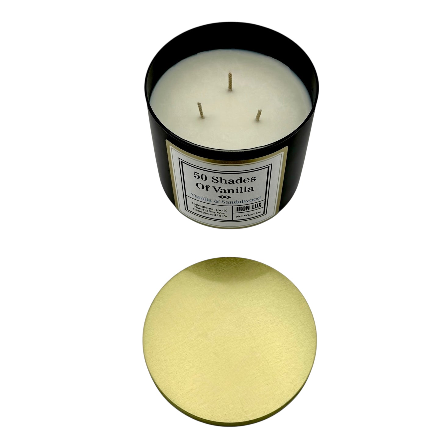 50 Shades Of Vanilla (3 Wick)