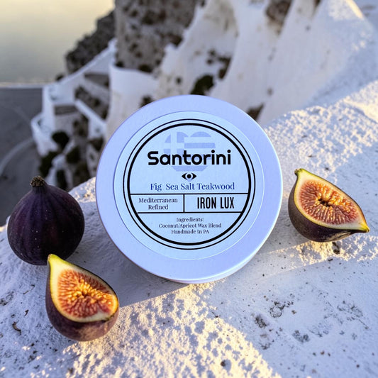 Santorini Candle