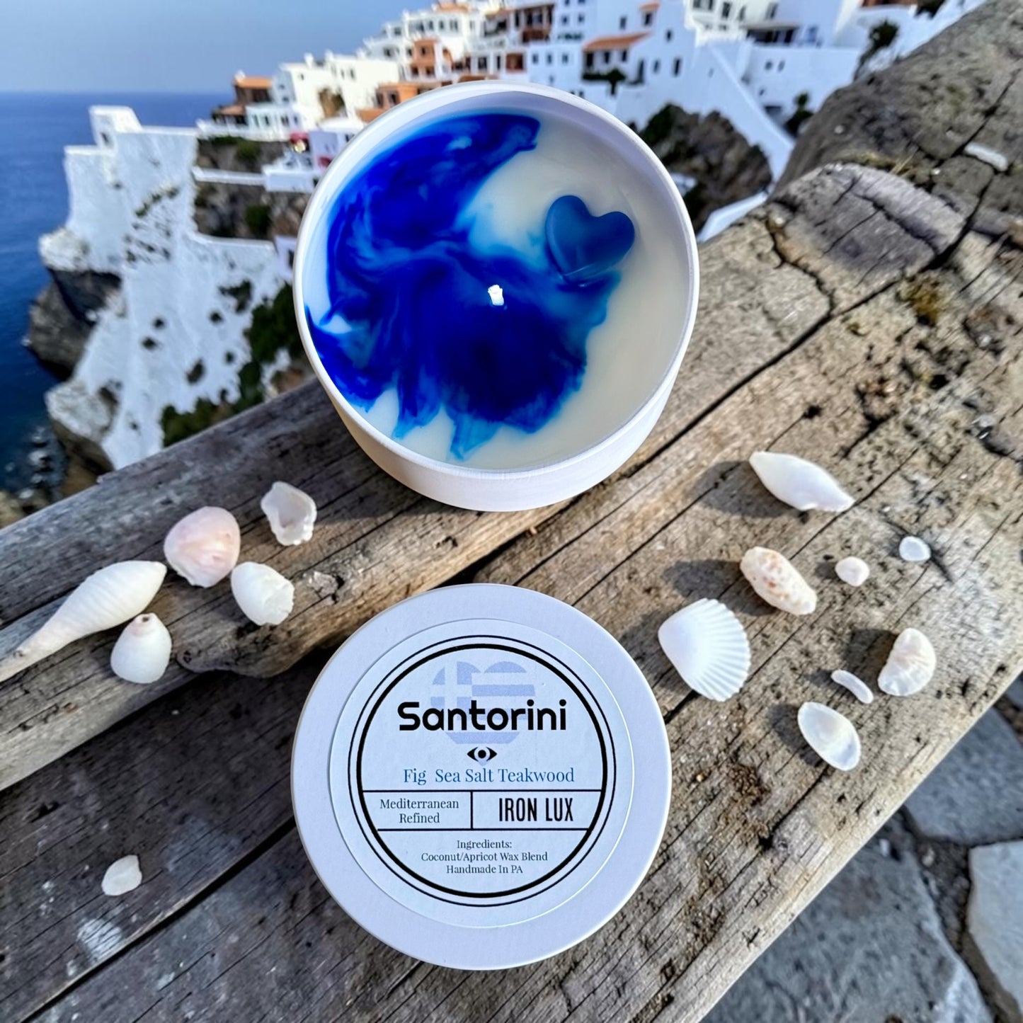Santorini Candle