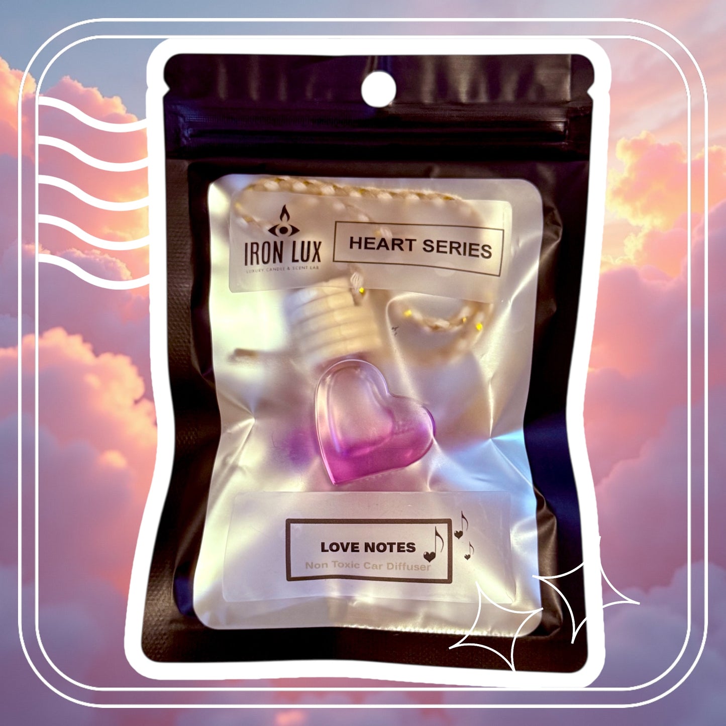 Love Notes (Heart Series)  Car Diffuser