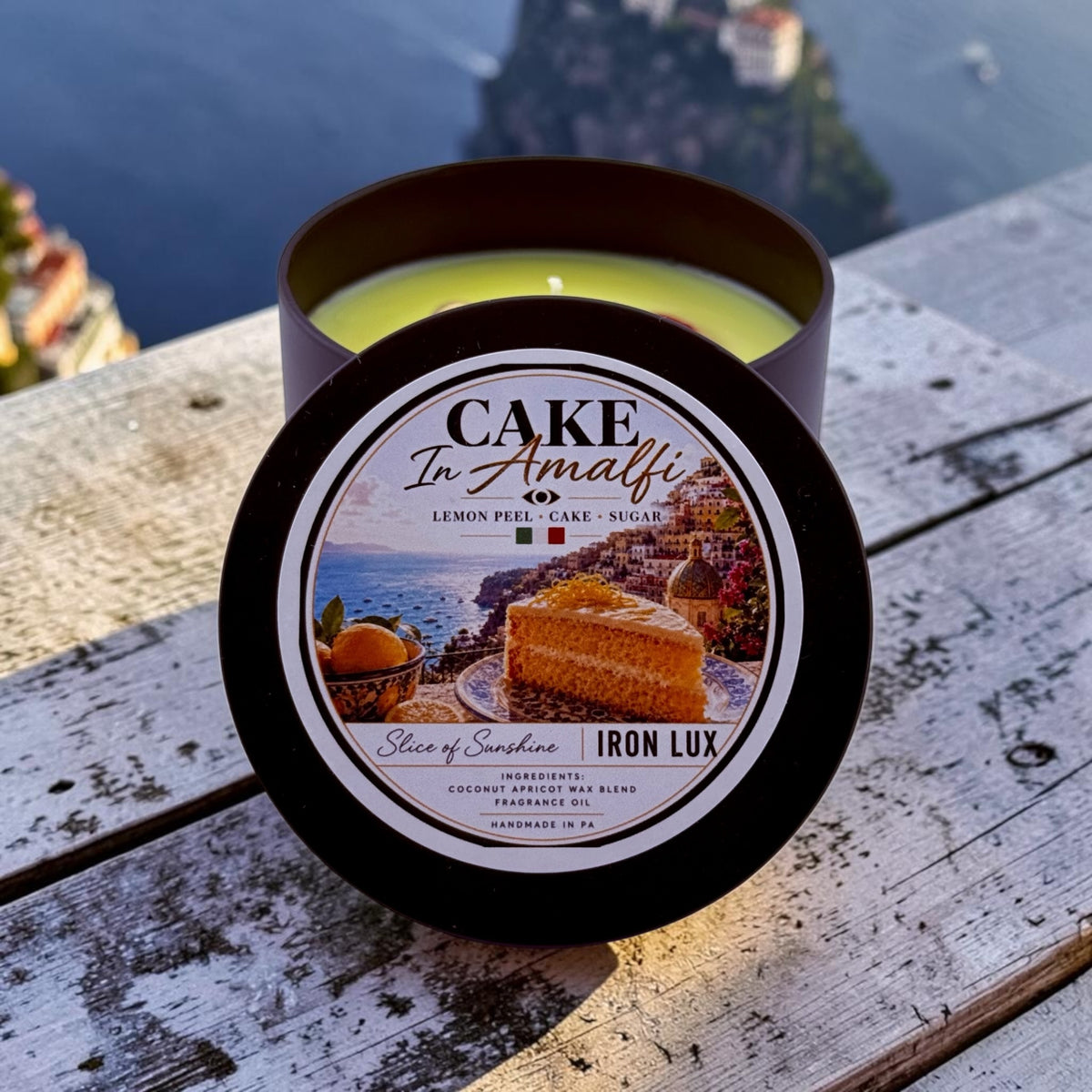 Cake In Amalfi Candle ( Travel Collection )