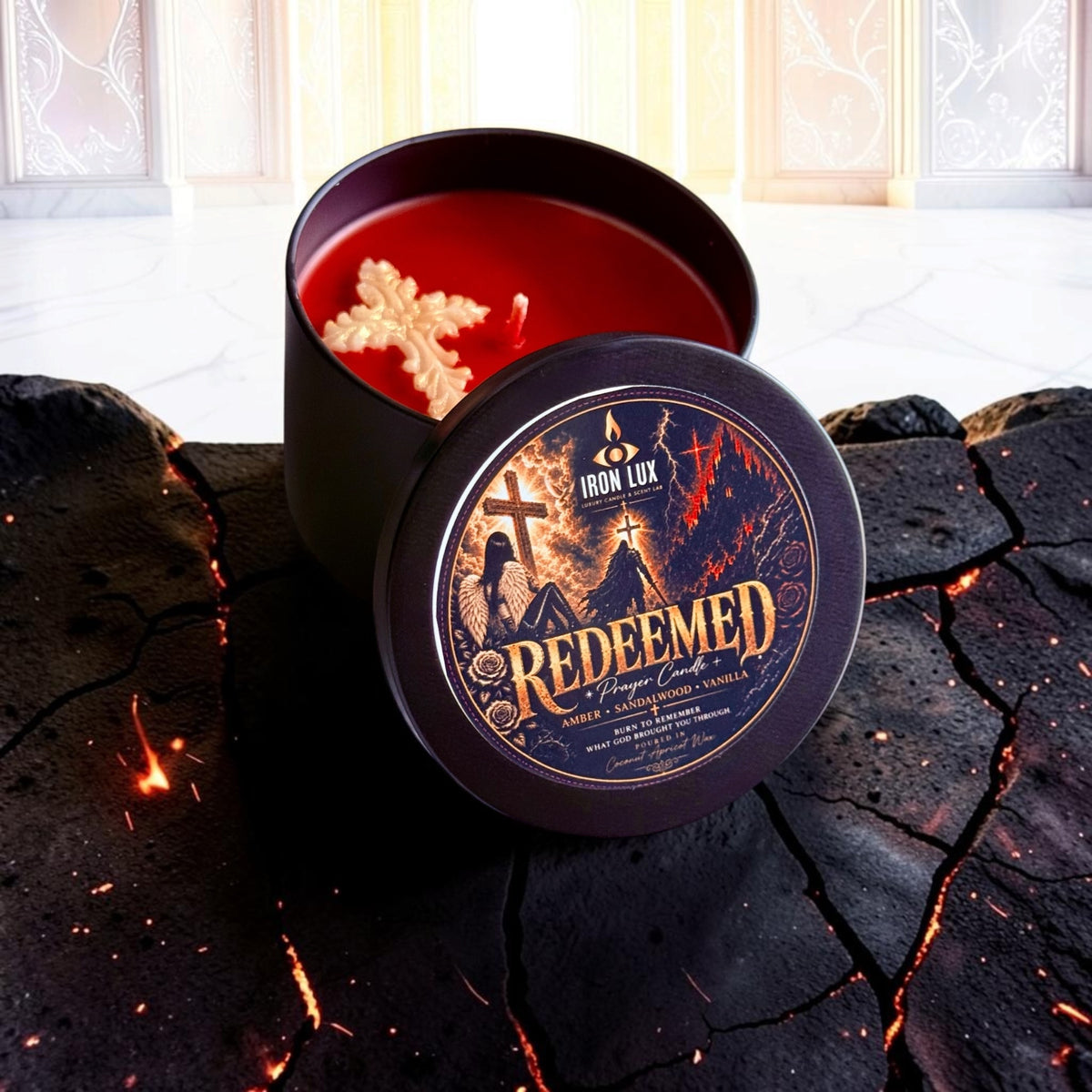 Redeemed Prayer Candle