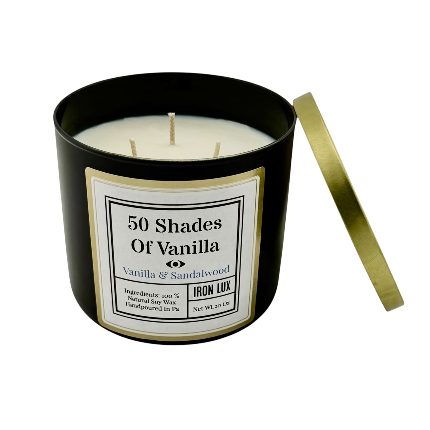 50 Shades Of Vanilla (3 Wick)