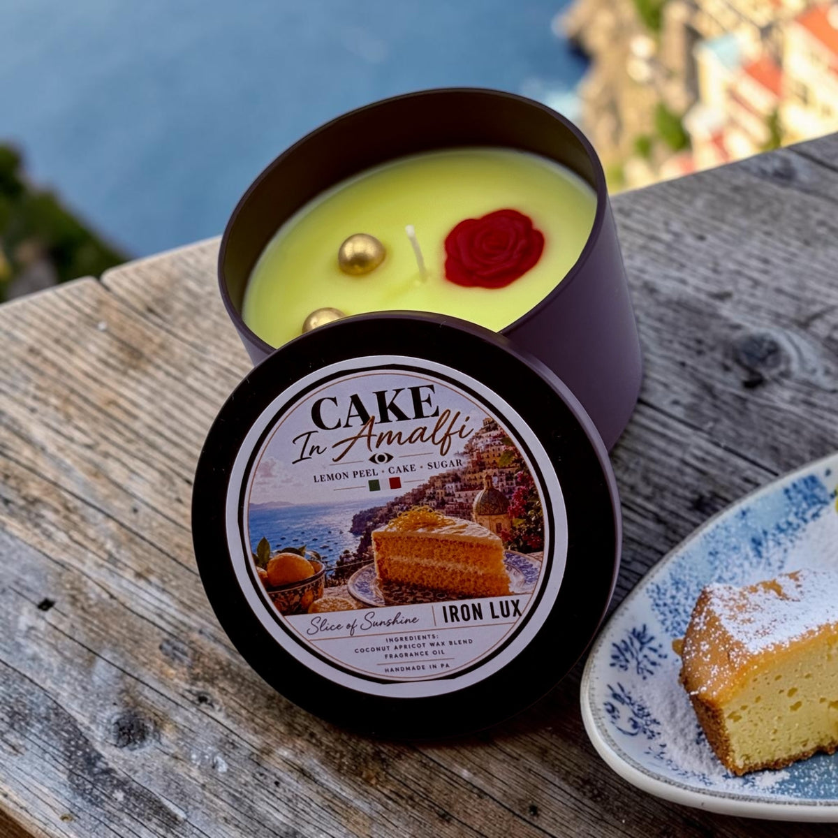 Cake In Amalfi Candle ( Travel Collection )