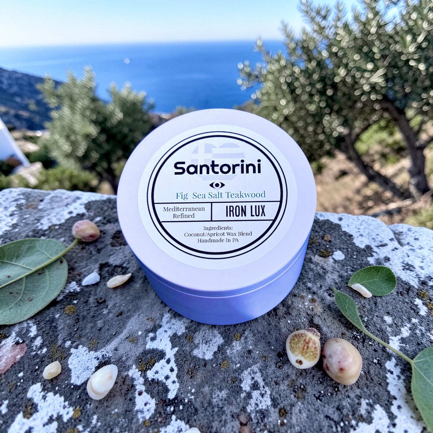 Santorini Candle