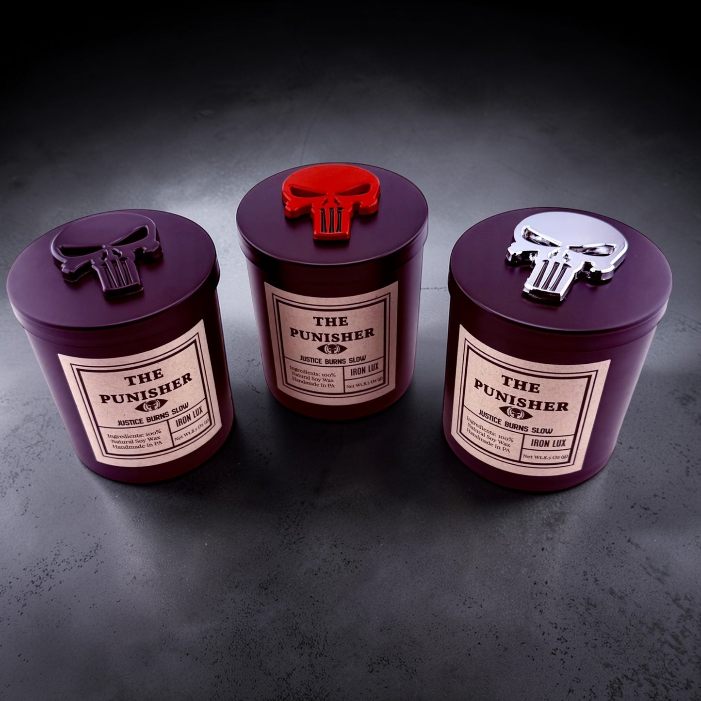 The Punisher Candle
