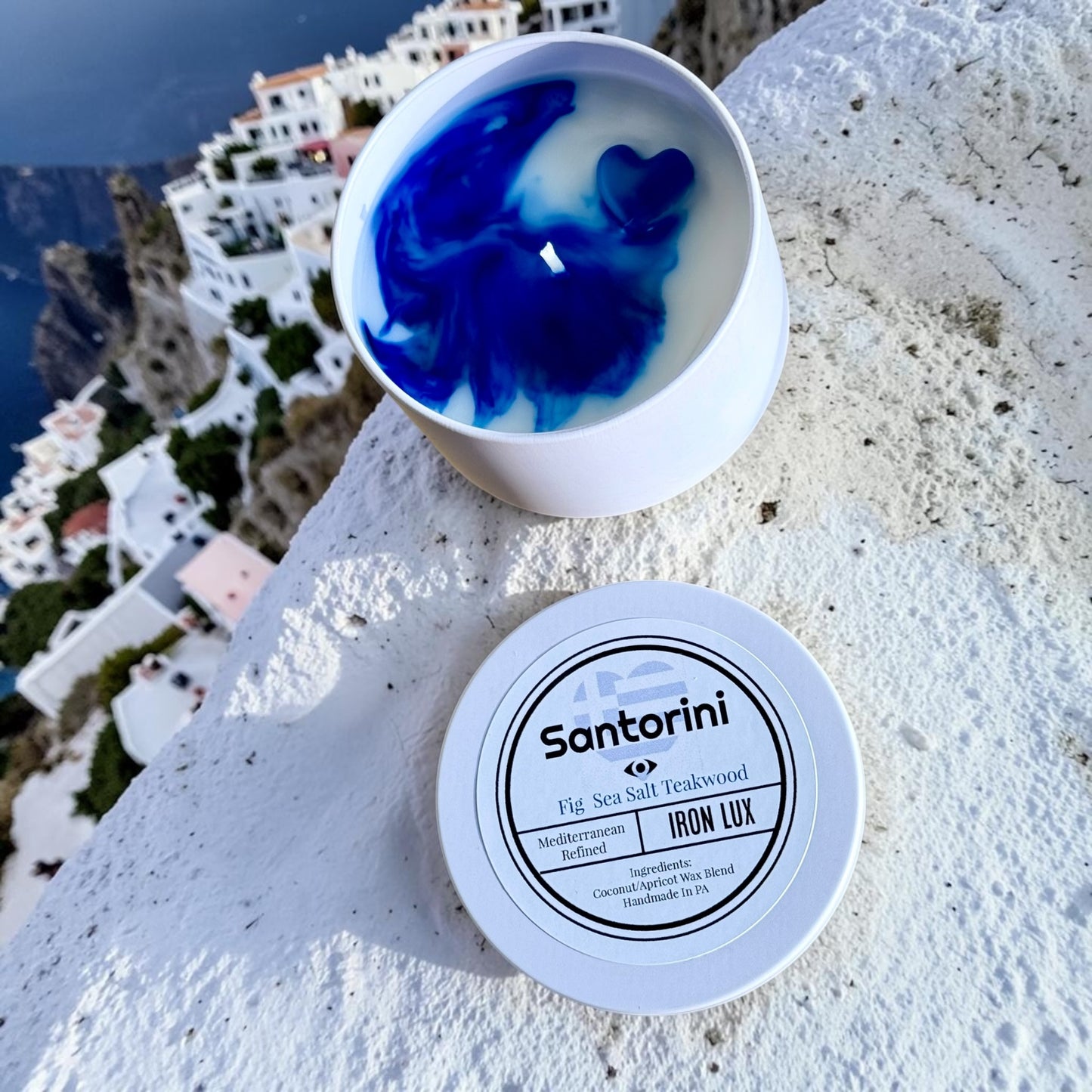Santorini Candle