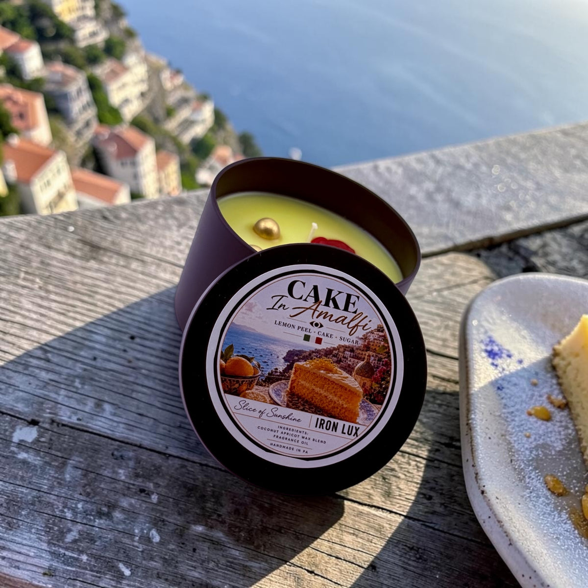 Cake In Amalfi Candle ( Travel Collection )