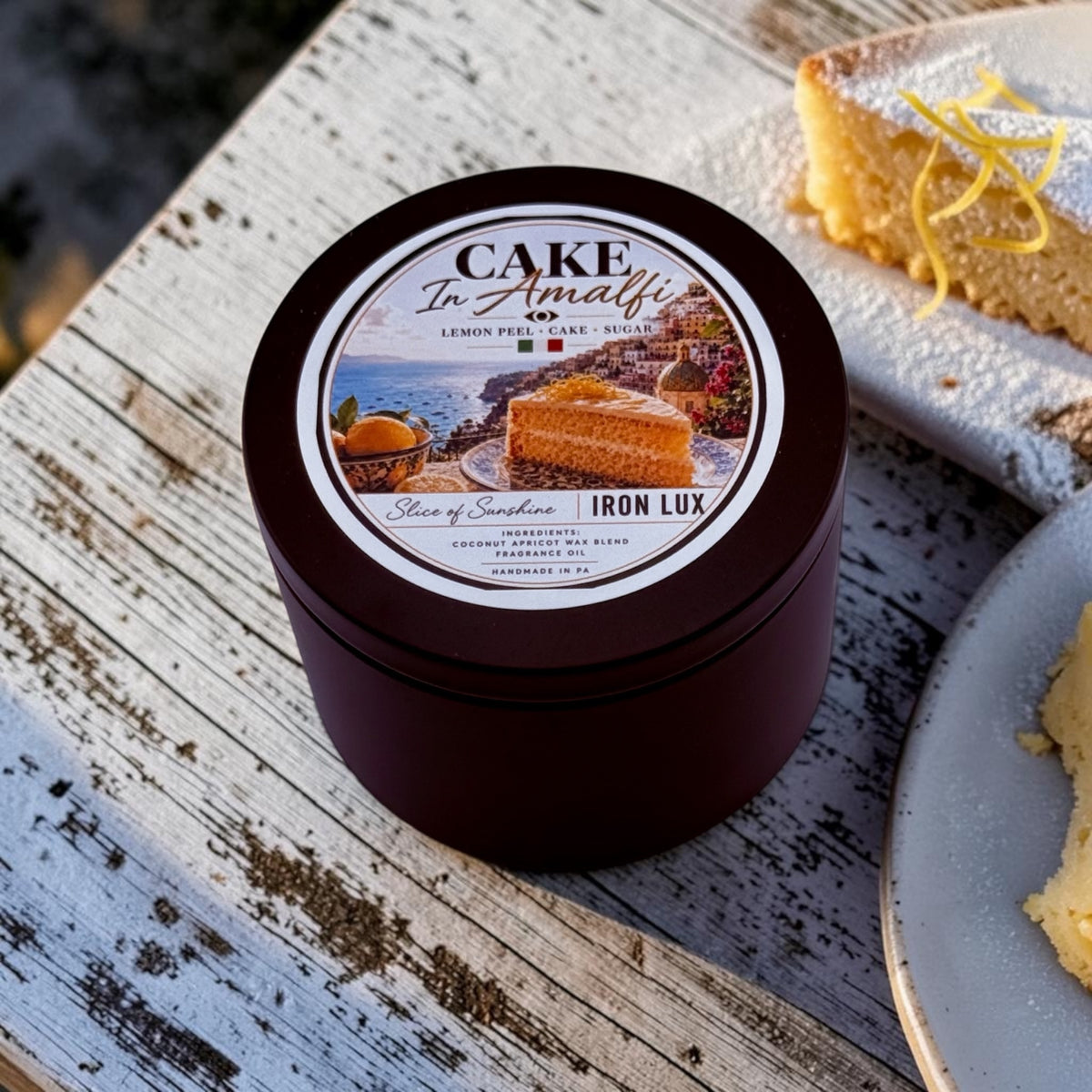 Cake In Amalfi Candle ( Travel Collection )