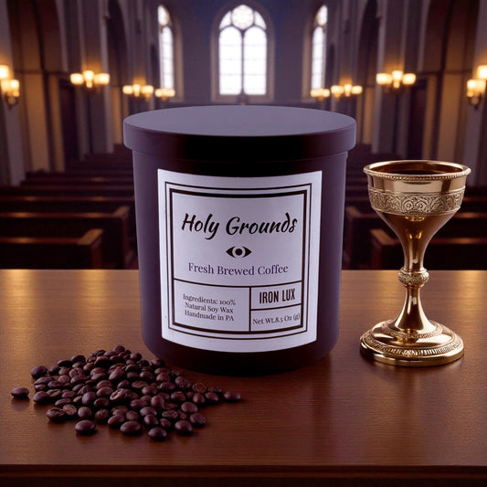 Holy Grounds Coffee Candle