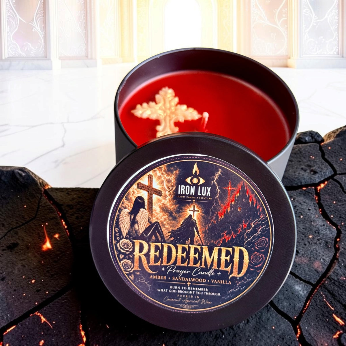Redeemed Prayer Candle