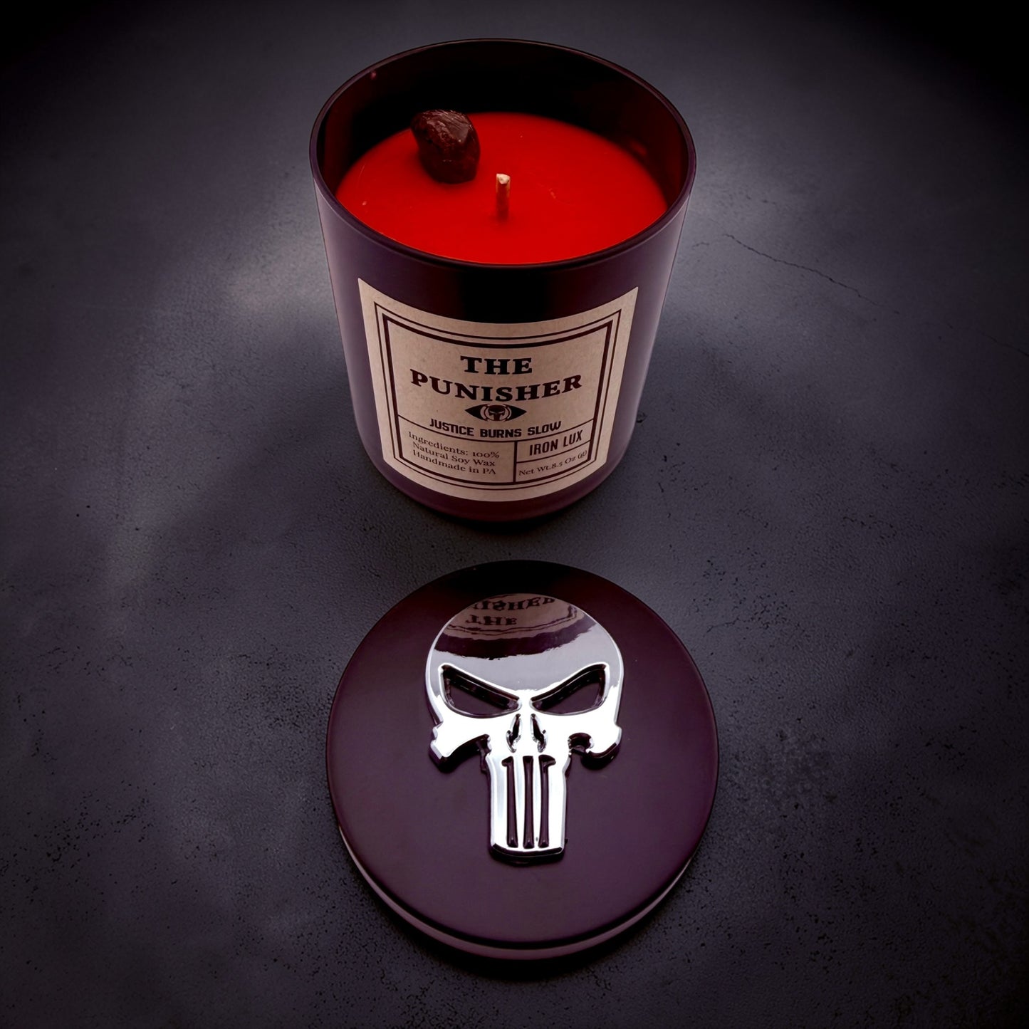 The Punisher Candle